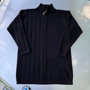 Black Pure Merino Wool Classicques Entretes knit sweater